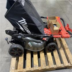 As-Is Milwaukee M18 FUEL Brushless Cordless 21 in. Walk Behind Dual Battery Self-Propelled Mower Kit