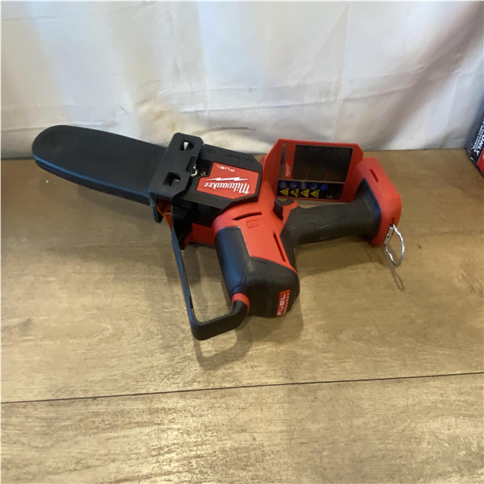 AS-IS Milwaukee FUEL 18V Lithium-Ion Brushless Cordless 8 in. HATCHET Pruning Saw (Tool-Only)