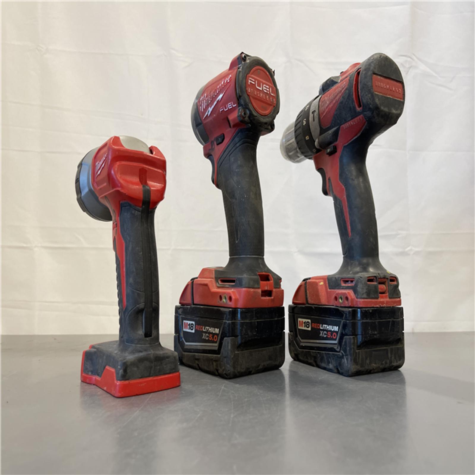 AS-IS Milwaukee 5-Piece Combo Kit