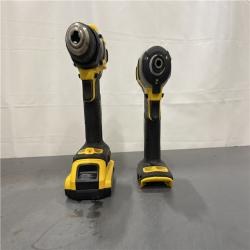 AS- IS -  DeWalt ATOMIC 20V MAX Lithium-Ion Cordless Combo Kit (2-Tool) Kit