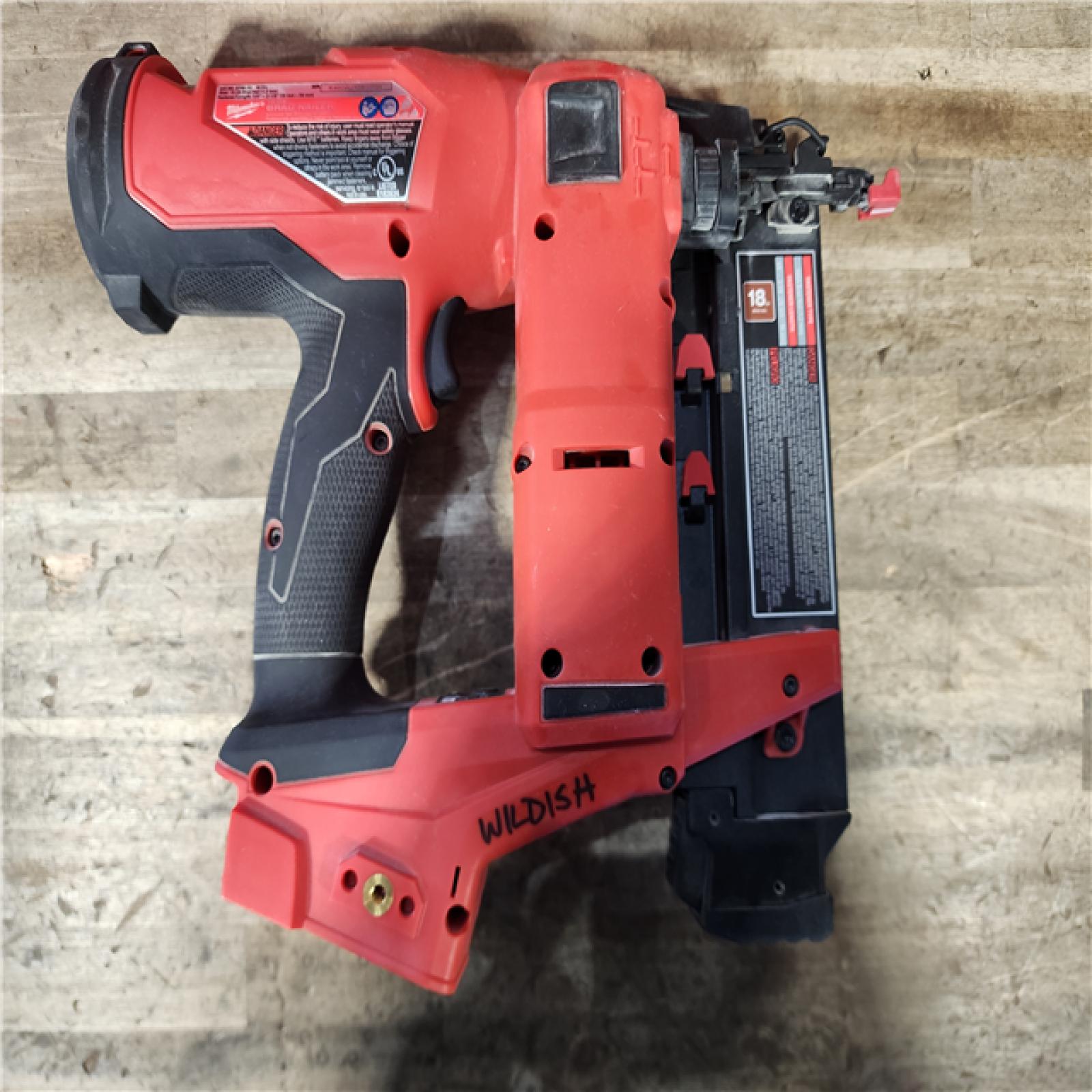 HOUSTON LOCATION - AS-IS Milwaukee M18 FUEL 18 Gauge Brad Nailer (TOOL ONLY)