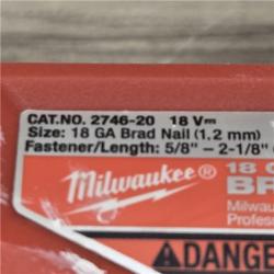 AS-IS Milwaukee M18 FUEL 18 Gauge Brad Nailer (TOOL ONLY)