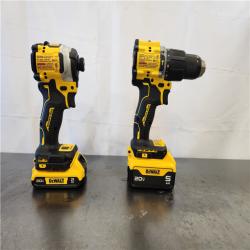 AS-IS- DeWalt 2-Tool Combo Kit W/ (2) BATTERY & CHARGER