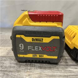AS-IS DEWALT 20V/60V MAX FLEXVOLT Lithium-Ion 9.0Ah Battery and Charger Starter Kit