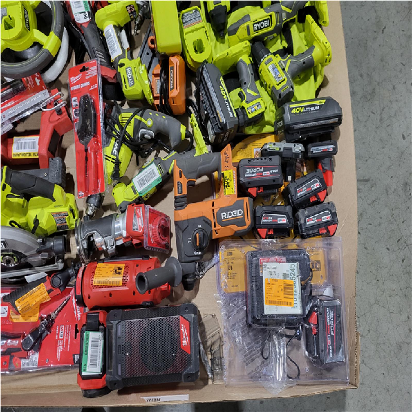 CALIFORNIA AS-IS TOOL PALLET