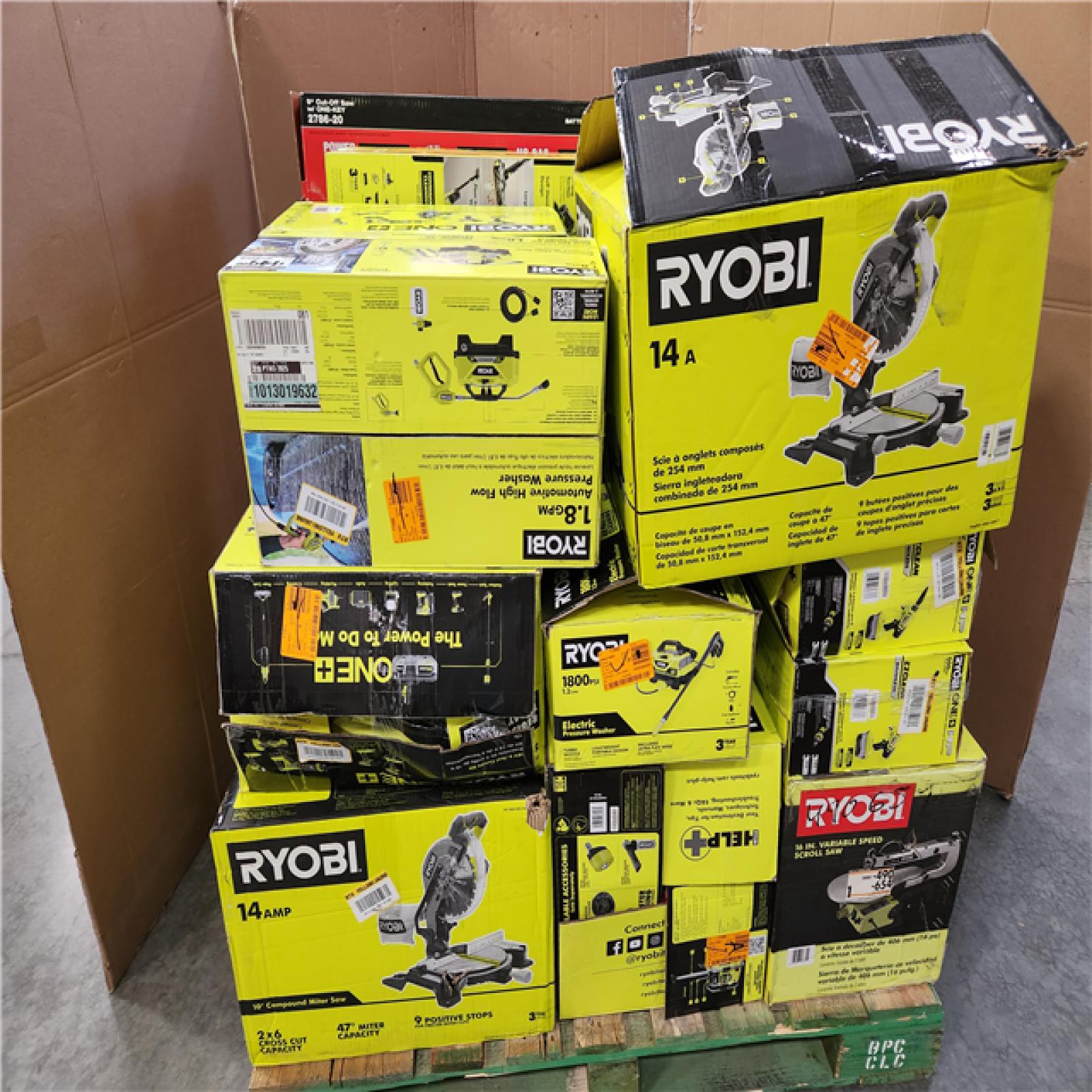 CALIFONIA  AS-IS TOOL PALLET