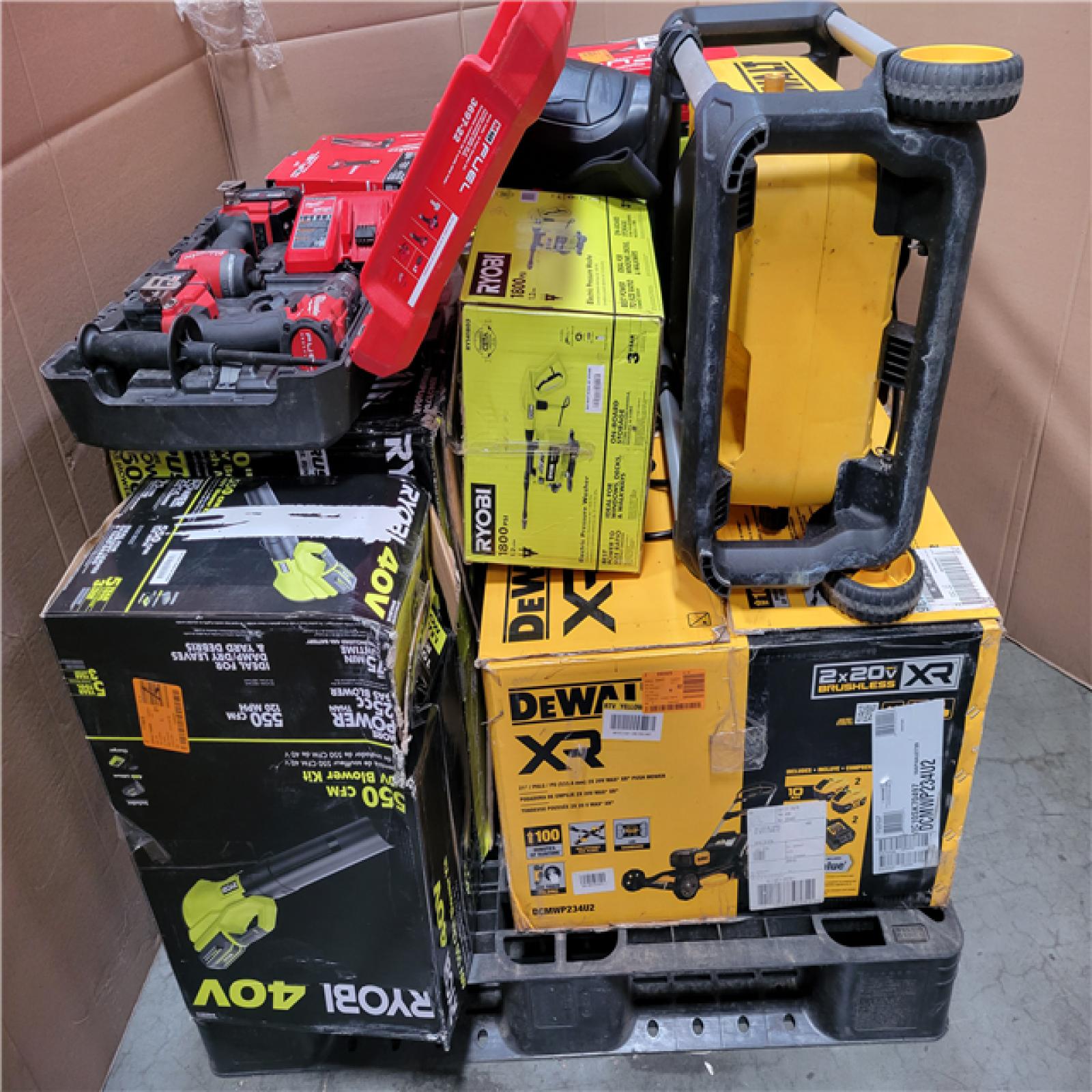 CALIFORNIA AS-IS TOOL PALLET