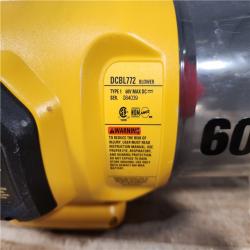 HOUSTON LOCATION - AS - IS DEWALT FLEXVOLT 60V MAX 125 MPH 600 CFM Brushless Cordless Battery Powered Blower (Tool Only)
