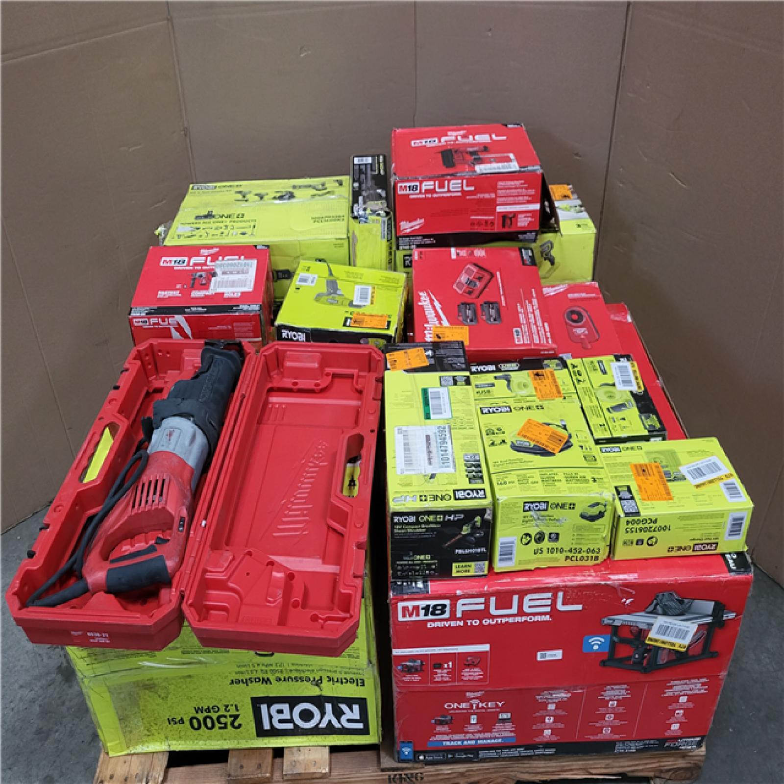 CALIFORNIA AS-IS TOOL PALLET