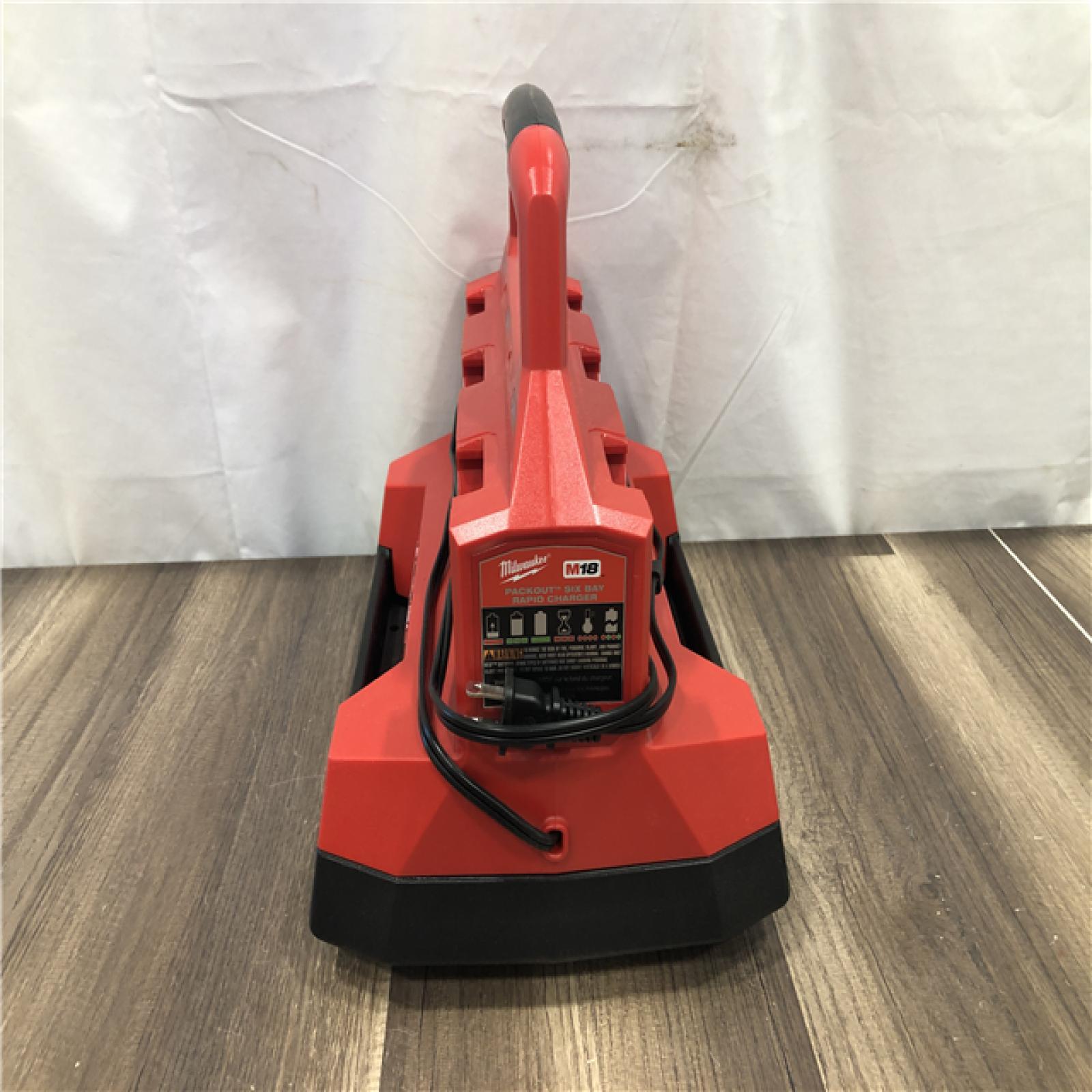 AS-IS Milwaukee M18 18V Lithium-Ion PACKOUT 6-Port Rapid Charger