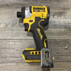 AS-IS DEWALT 20V MAX XR Lithium-Ion Brushless Cordless 3-Speed High Torque 1/4 in. Impact Driver Kit