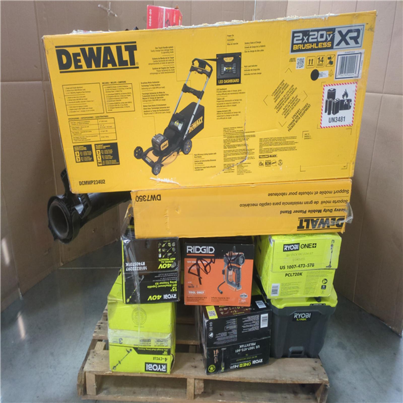 CALIFORNIA AS-IS TOOL PALLET