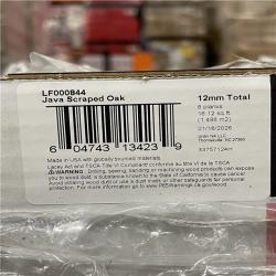 DALLAS LOCATION- Pergo Outlast+ Java Scraped Oak 12 mm T x 6.1 in. W Waterproof Laminate Wood Flooring PALLET (52 CASES)