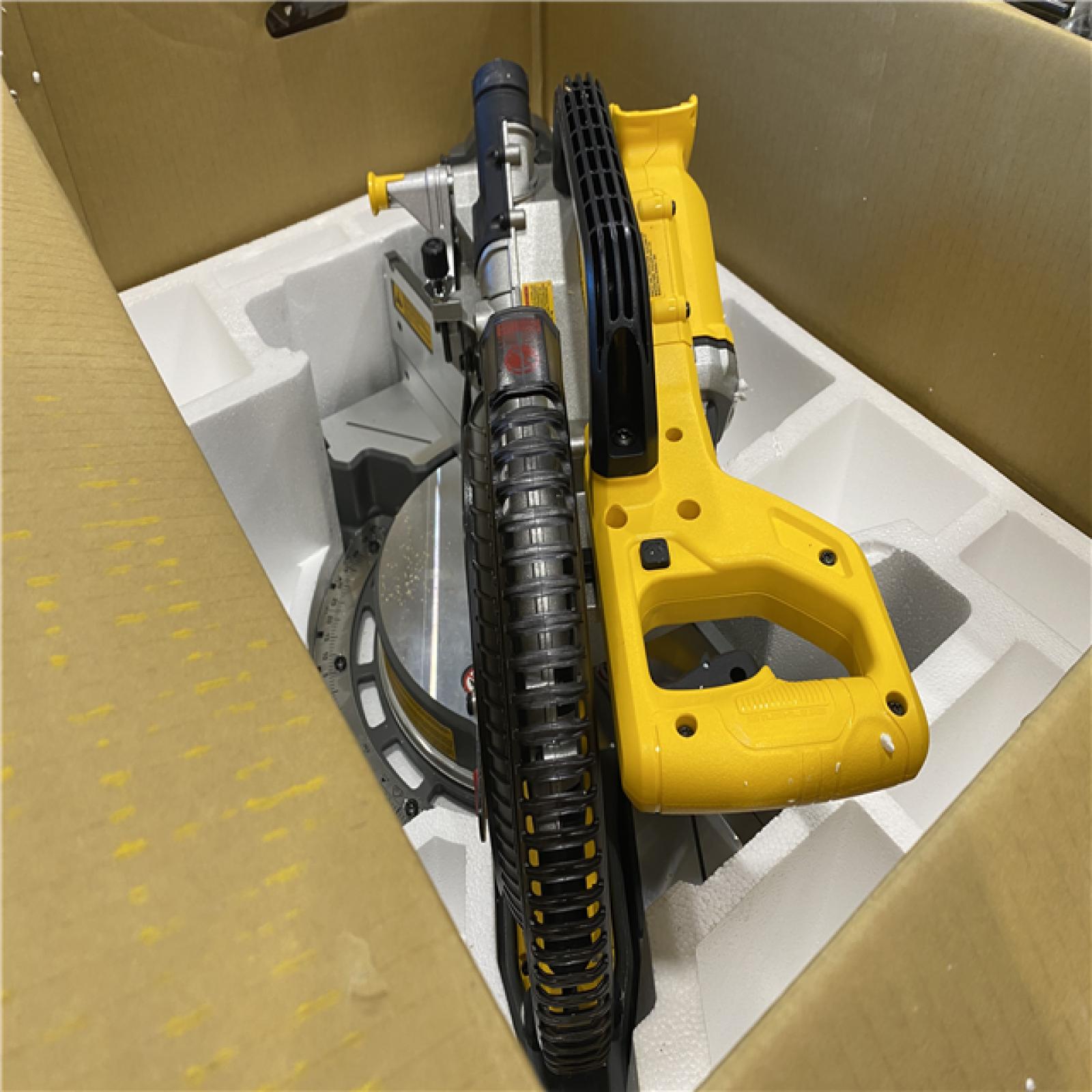 AS-IS DEWALT 60V Lithium-Ion 12 in. Cordless Sliding Miter Saw (Tool Only)