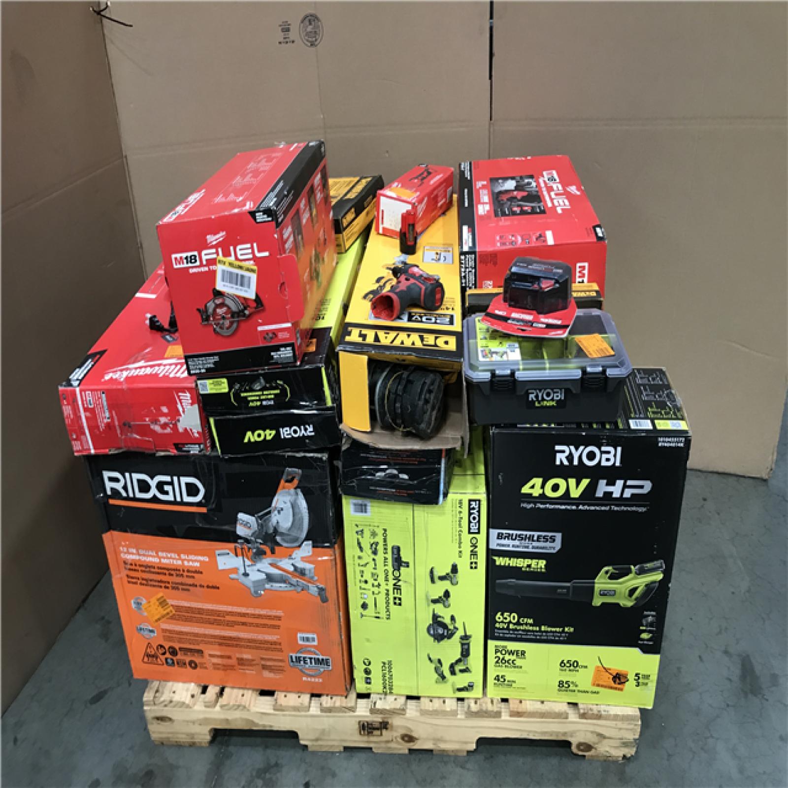 CALIFORNIA AS-IS TOOL PALLET