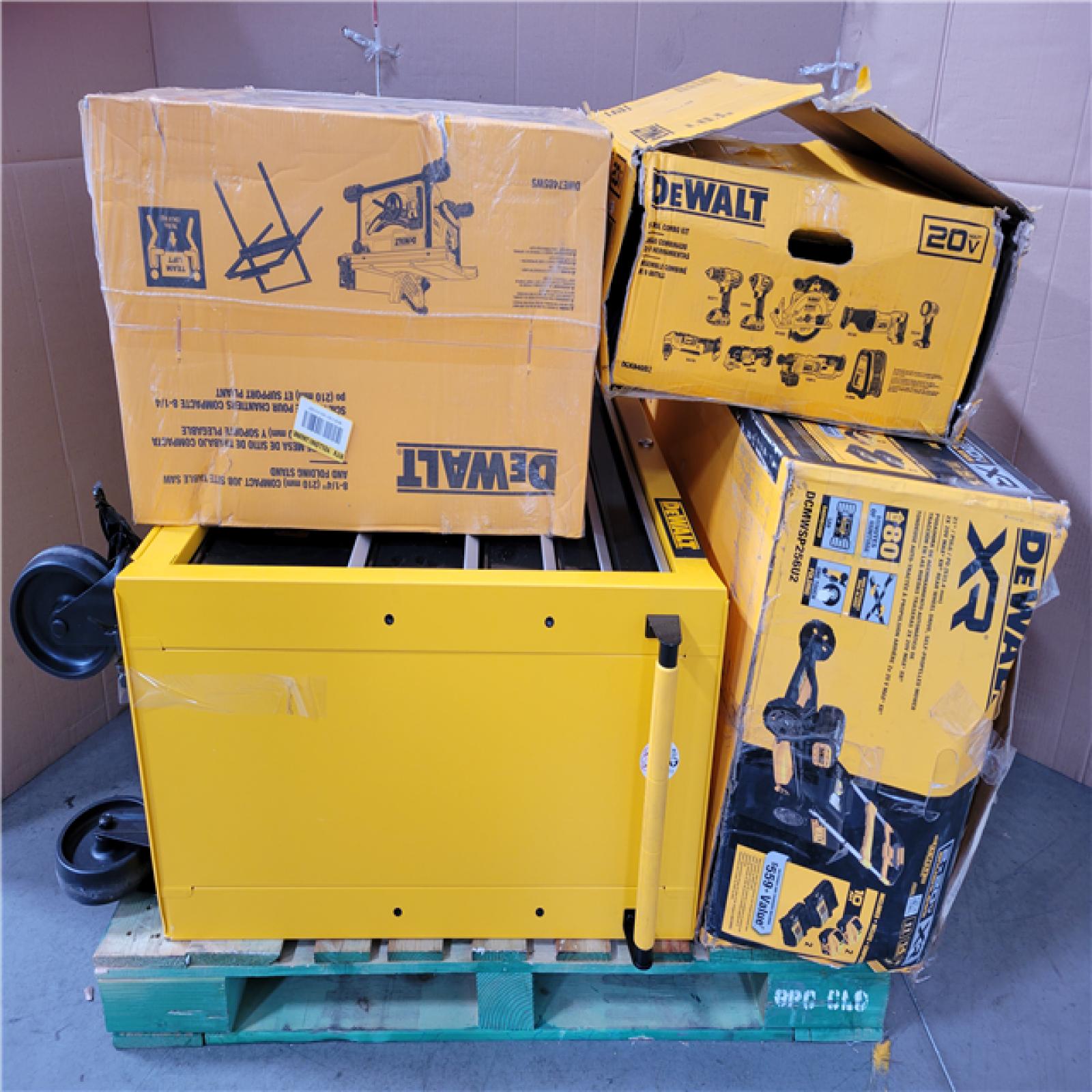 CALIFORNIA AS-IS TOOL PALLET