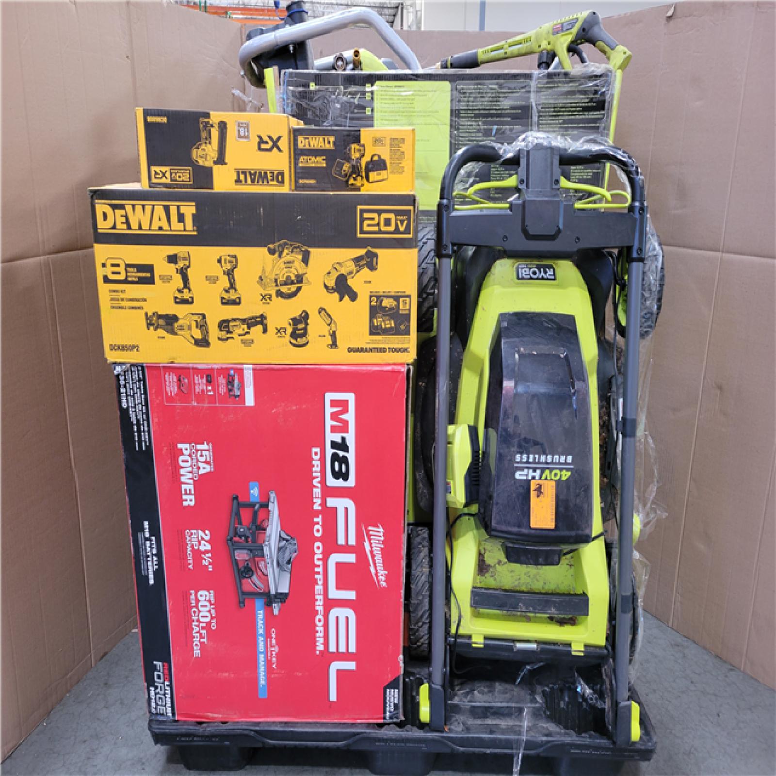 CALIFORNIA AS-IS TOOL PALLET