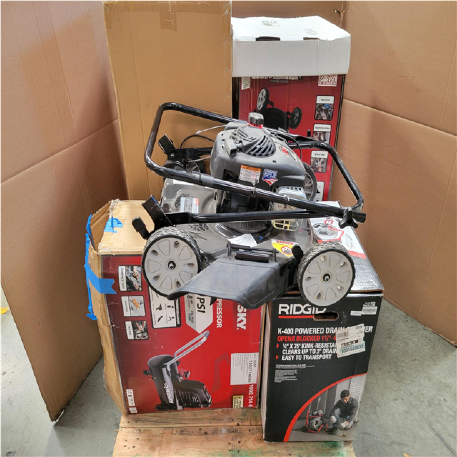 CALIFORNIA AS-IS OUTDOOR POWER EQUIPMENT