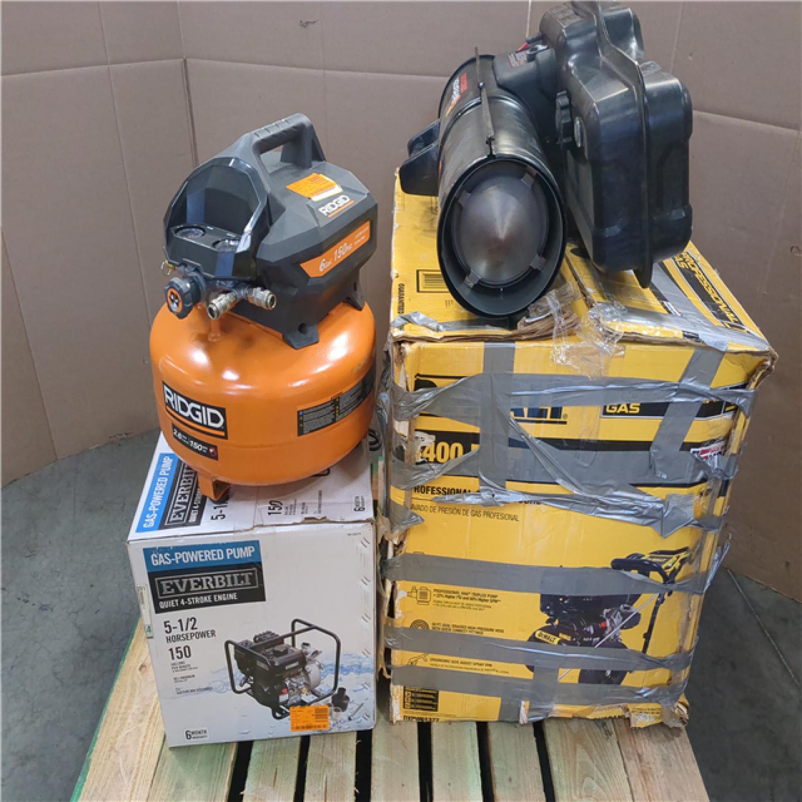 CALIFORNIA AS-IS TOOL PALLET