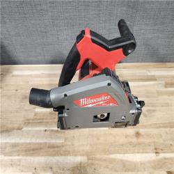 HOUSTON LOCATION - AS-IS Milwaukee  FUEL 18V Lithium-Ion Cordless Brushless 6-1/2 in. Plunge Cut Track Saw (Tool-Only)