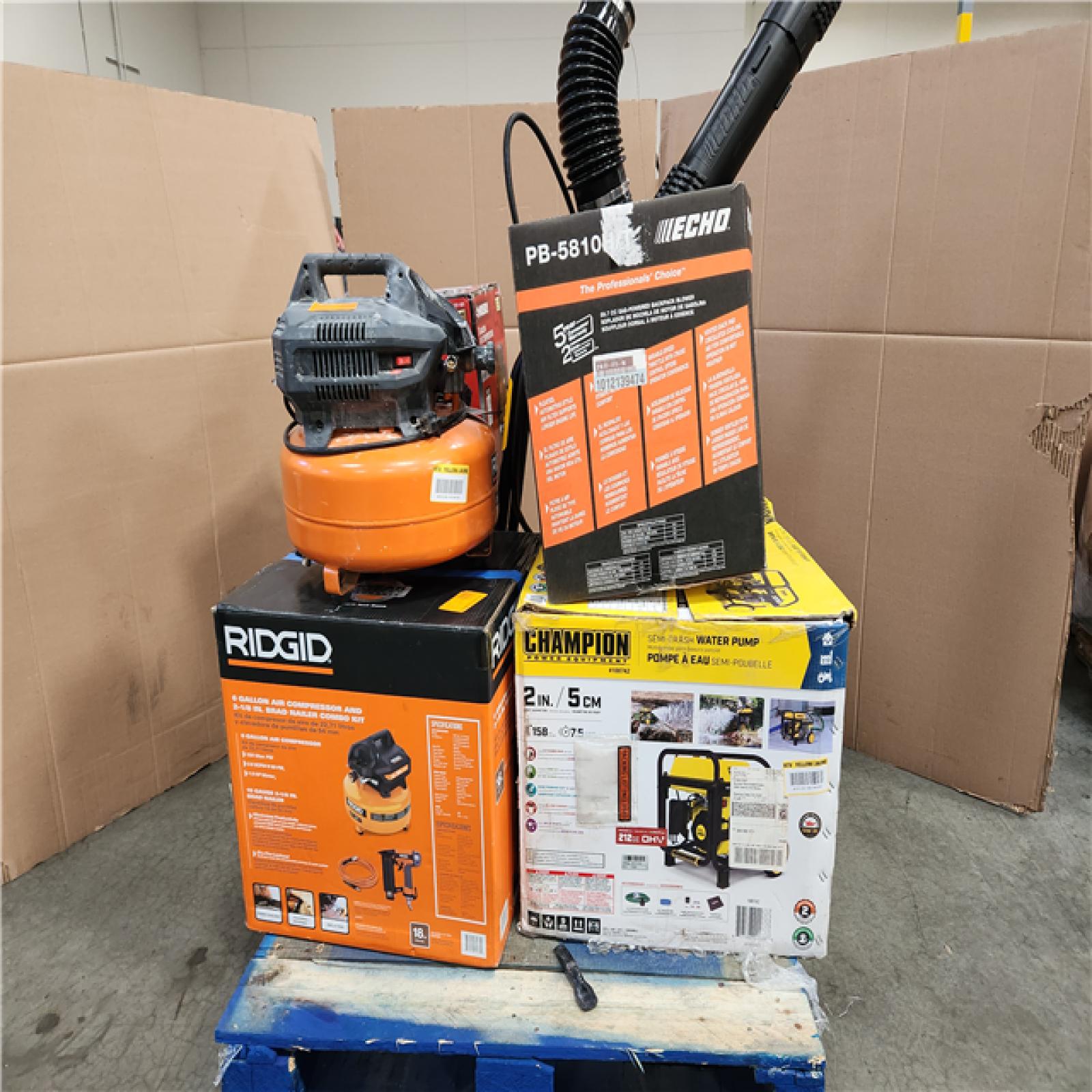 CALIFORNIA AS-IS OUTDOOR POWER EQUIPMENT