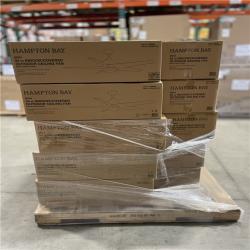 DALLAS LOCATION- NEW!- Hampton Bay Indoor/Covered Outdoor Color Changing Ceiling Fan 54 in. x 16.8 in. (Units 20)