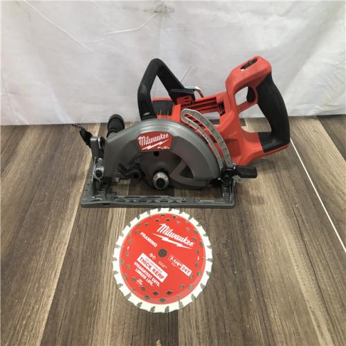 AS-IS Milwaukee FUEL 18V Lithium-Ion Cordless 7-1/4 in. Rear Handle Circular Saw (Tool-Only)