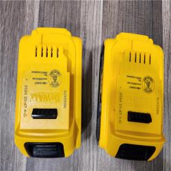 AS-IS DEWALT 20V MAX Premium Lithium-Ion 5.0Ah Battery Pack (2 Pack)