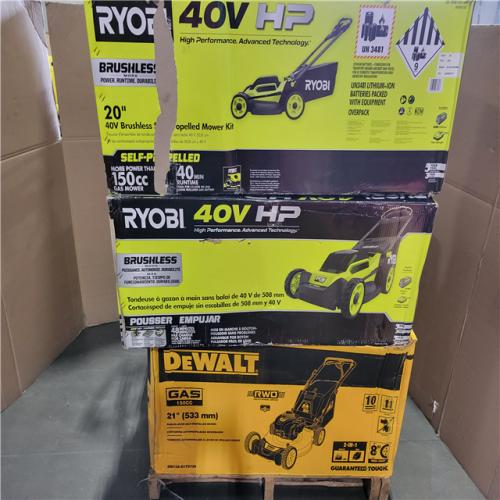 CALIFORNIA AS-IS OUTDOOR POWER EQUIPMENT