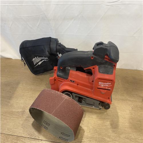 AS-IS Milwaukee FUEL 18-Volt Lithium-Ion Cordless Belt Sander (Tool-Only)