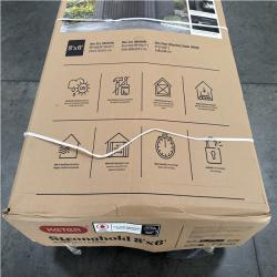 CALIFORNIA AS IS KETER STRONGHOLD 8x6 SHED