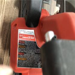 AS-IS Milwaukee FUEL 18V Lithium-Ion Brushless Cordless 7-1/4 in. Circular Saw (Tool-Only)