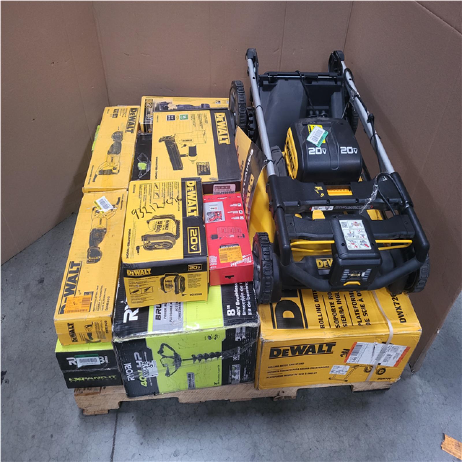 CALIFORNIA AS-IS TOOL PALLET