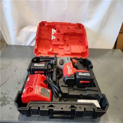 AS-IS- Milwaukee FUEL 18V Lithium-Ion Brushless 1 in. Cordless SDS-Plus Rotary Hammer Kit