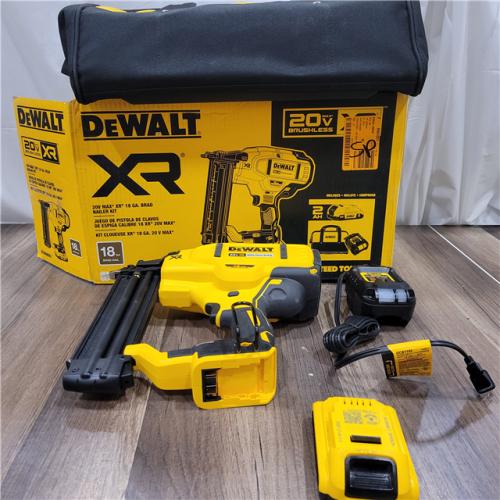 AS-IS DEWALT 20V MAX XR 18 Gauge Brad Nailer Kit