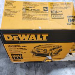 As-Is- DEWALT 15 Amp Corded 13 in. Planer