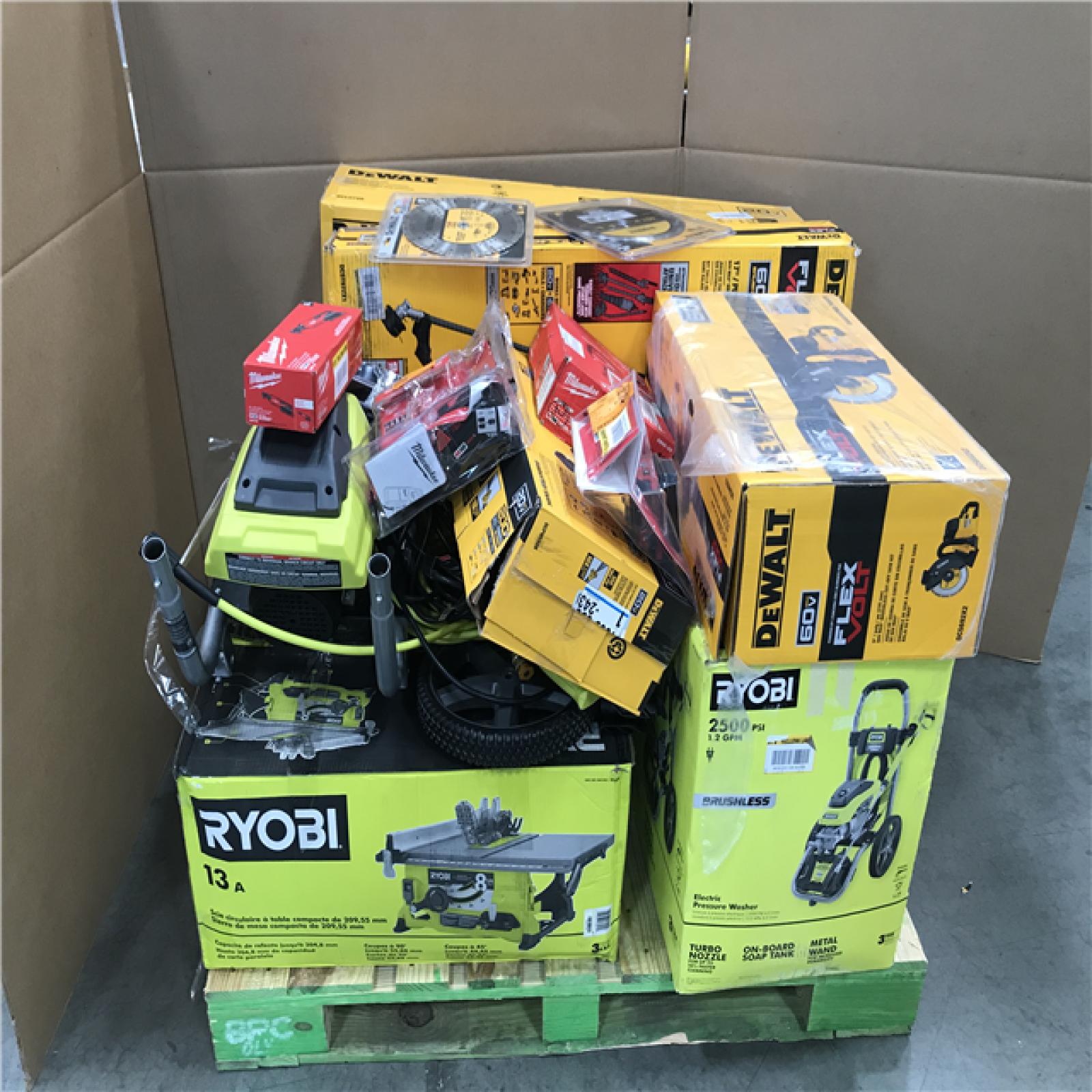 CALIFORNIA AS-IS TOOL PALLET
