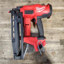 HOUSTON LOCATION - AS-IS MILWAUKEE 16 GAUGE STRAIGHT FINISH NAILER (TOOL ONLY)