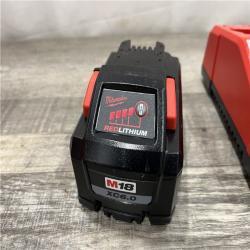 AS-IS Milwaukee 18-Volt Lithium-Ion High Output Starter Kit with 6.0 Ah Battery and Charger