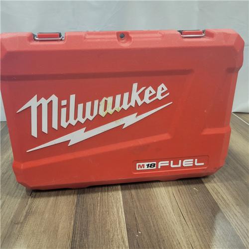 AS-IS  MILWAUKEE M18 FUEL 18V Lithium-Ion Brushless Cordless Hammer Drill and Impact Driver Combo Kit (2-Tool) with 2 Batteries