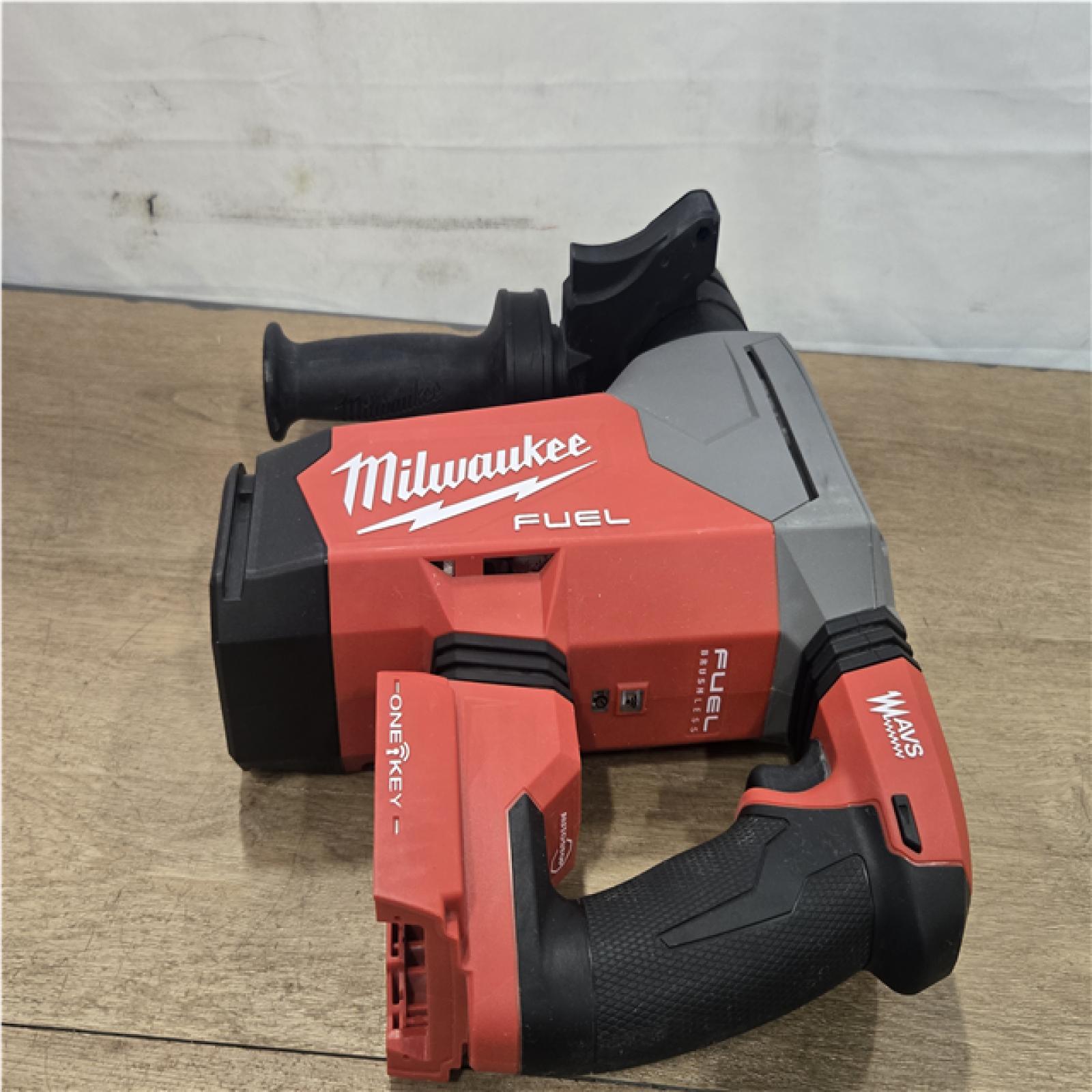 AS-IS Milwaukee FUEL 18V Lithium-Ion Brushless Cordless SDS-Plus 1-1/8 in. Rotary Hammer Drill (Tool-Only)