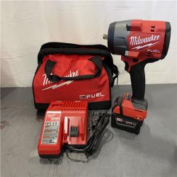 AS-IS - Milwaukee M18 FUEL 18V Lithium-Ion Brushless Cordless 1/2 in. Impact Wrench w/Friction Ring Kit