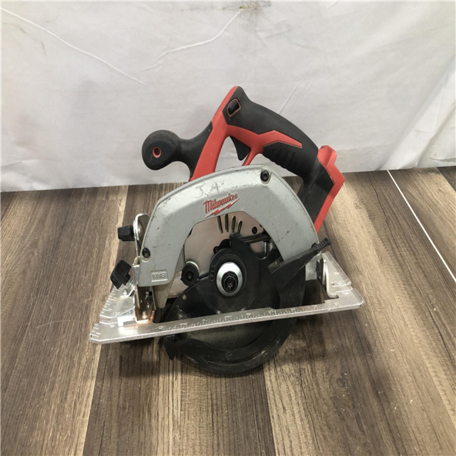 AS-IS Milwaukee 18V Lithium-Ion Cordless 6-1/2 in. Circular Saw (Tool-Only)