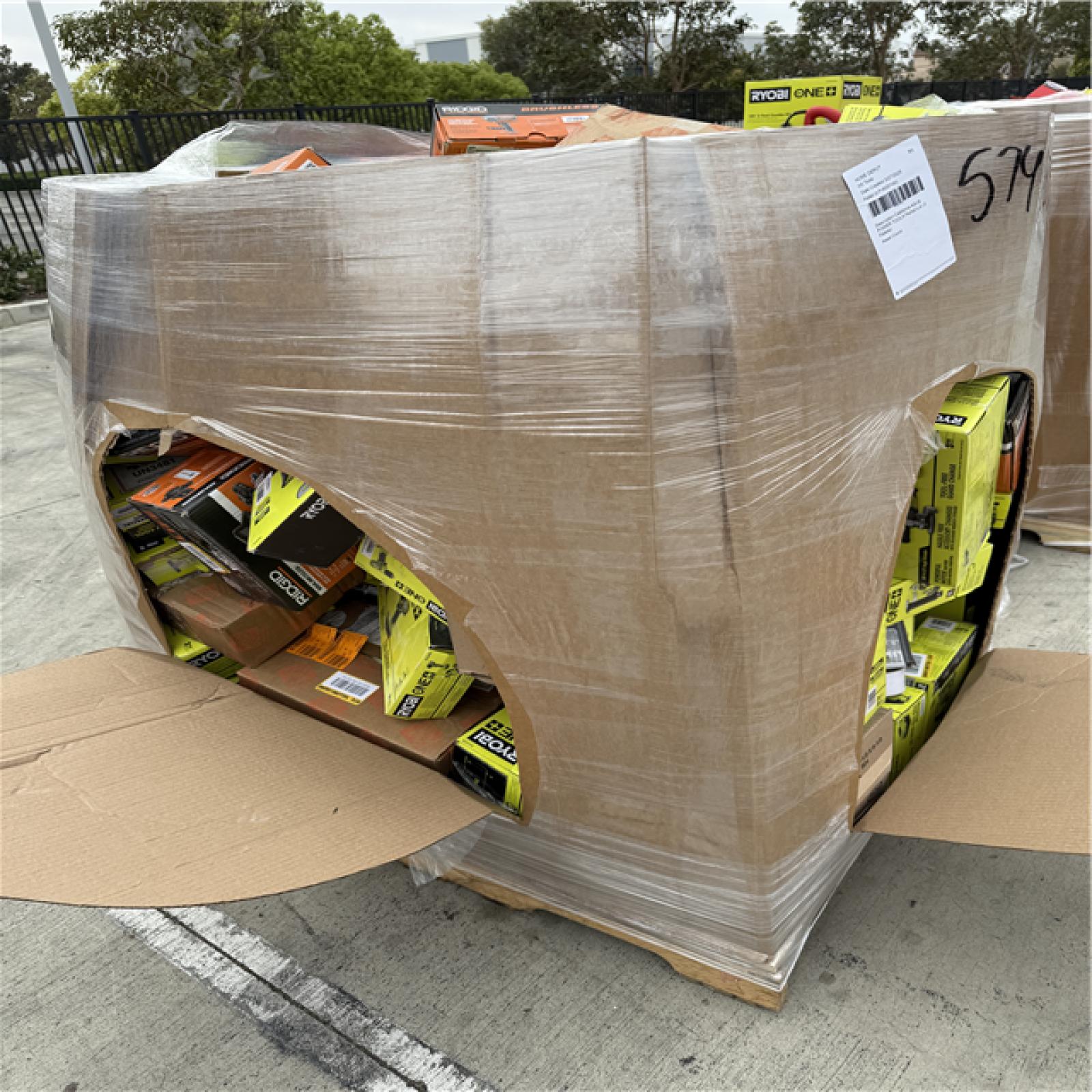 California AS-IS POWER TOOLS Partial Lot (3 Pallets) P-R057483