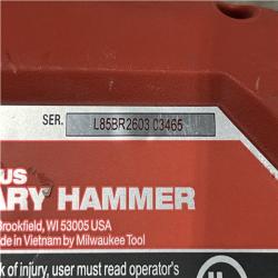AS-IS Milwaukee  FUEL 18V Lithium-Ion Brushless Cordless 1 in. SDS-Plus Rotary Hammer (Tool-Only)