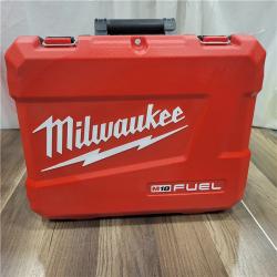 AS-IS  Milwaukee 2904-22 Hammer Drill Driver Kit with Batteries  Charger & Tool Case  Red