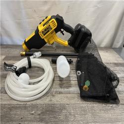 AS-IS DEWALT 20V MAX 550 PSI 1.0 GPM Cold Water Cordless Power Cleaner with 4-Nozzles (Tool Only)