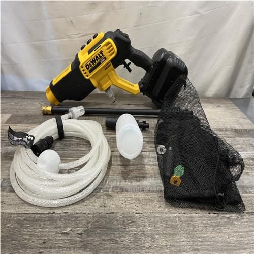 AS-IS DEWALT 20V MAX 550 PSI 1.0 GPM Cold Water Cordless Power Cleaner with 4-Nozzles (Tool Only)