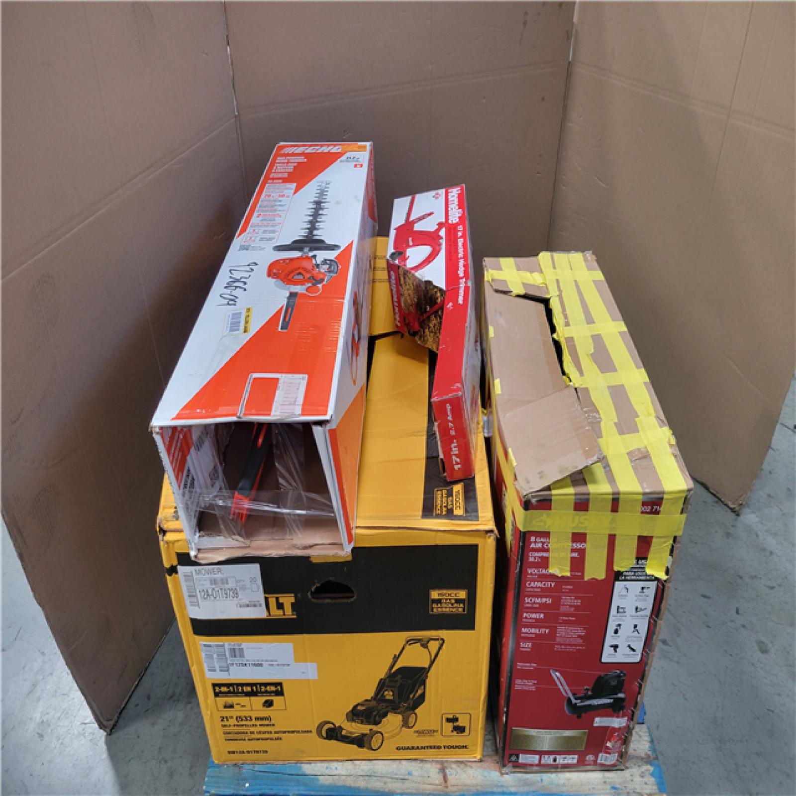 CALIFORNIA AS-IS OUTDOOR POWER EQUIPMENT