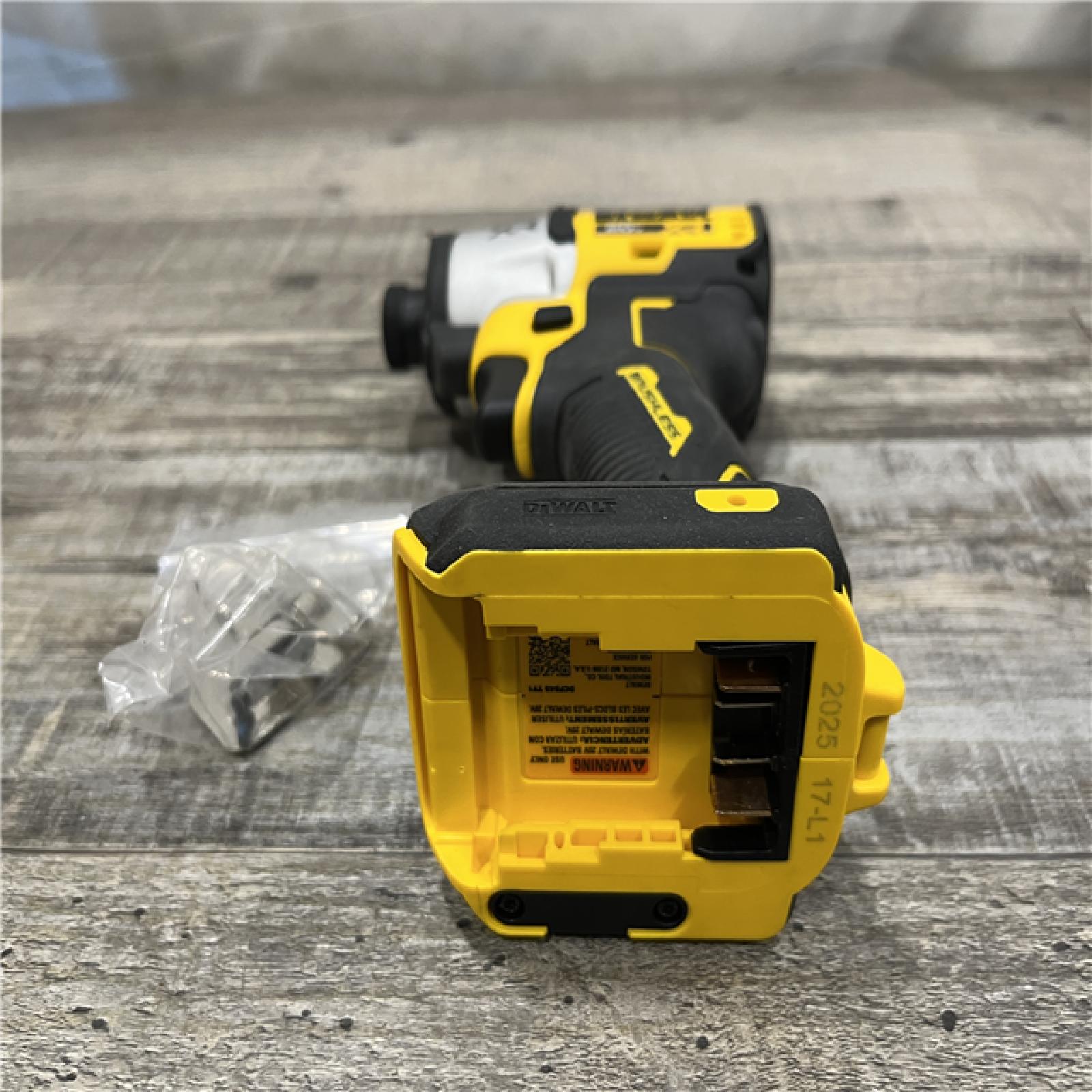 AS-IS DEWALT 20-Volt Maximum XR Cordless Brushless 1/4 in. 3-Speed Impact Driver (Tool-Only)